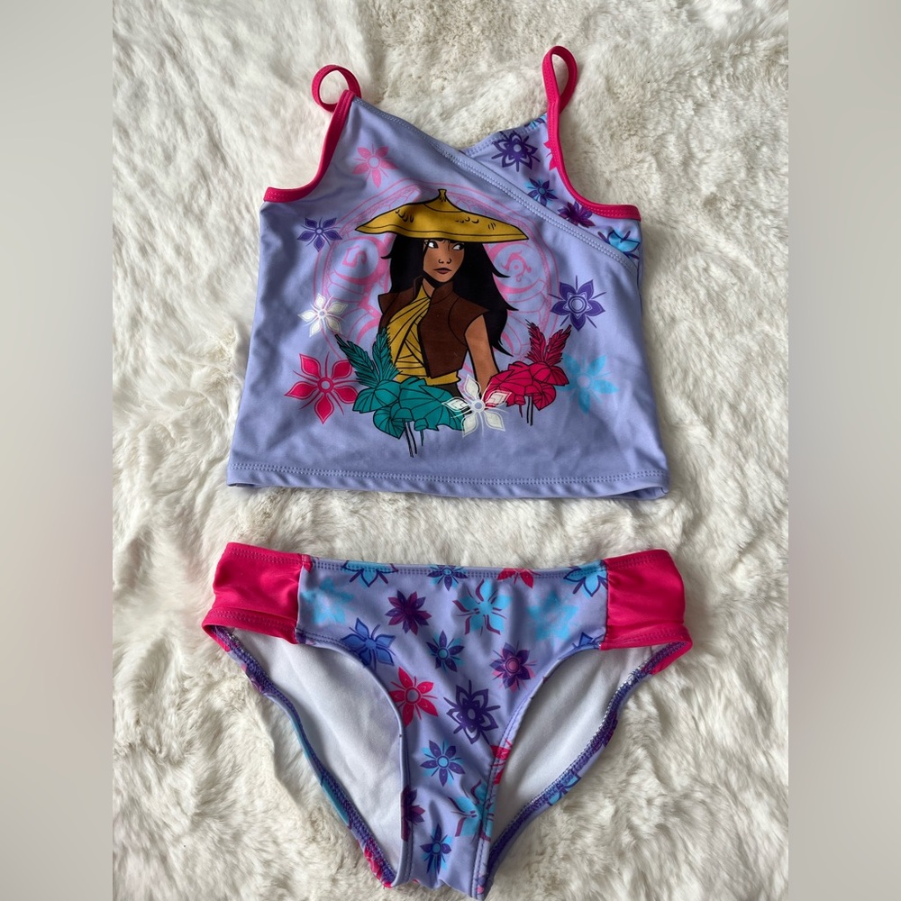 Disney Purple and Pink Bikini with Cosmic Print